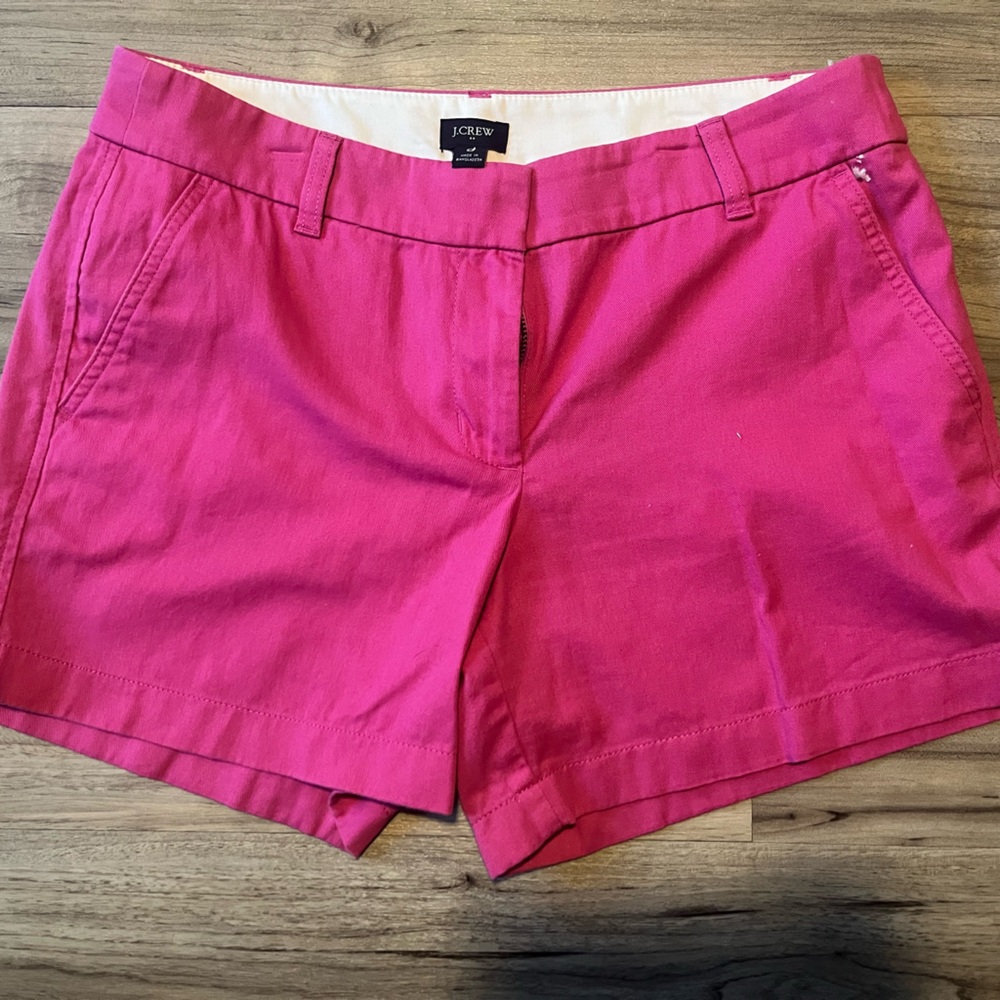 J. Crew Vibrant Pink Women's Shorts